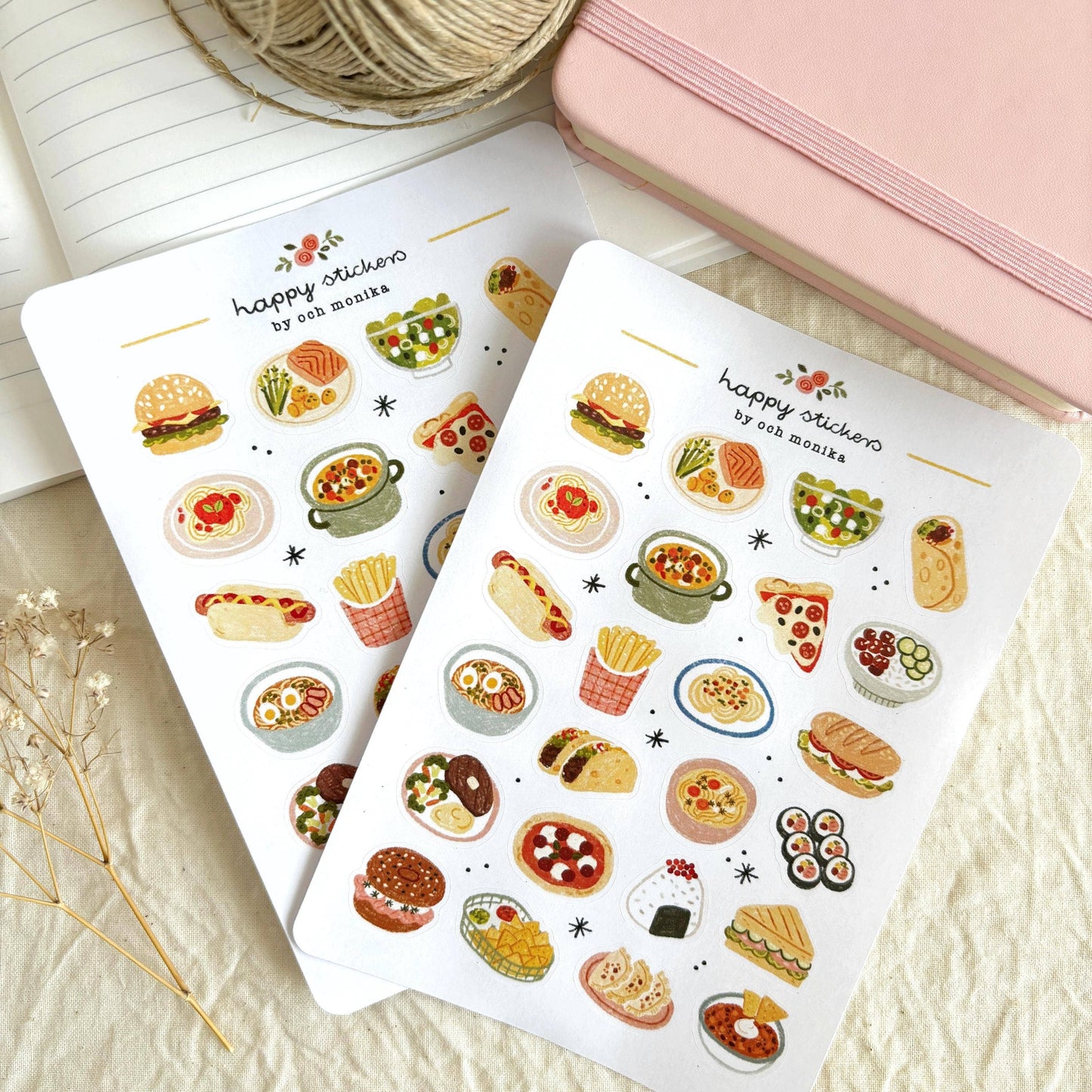 Dinner Time - Sticker Sheet