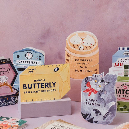 Butter Birthday Card