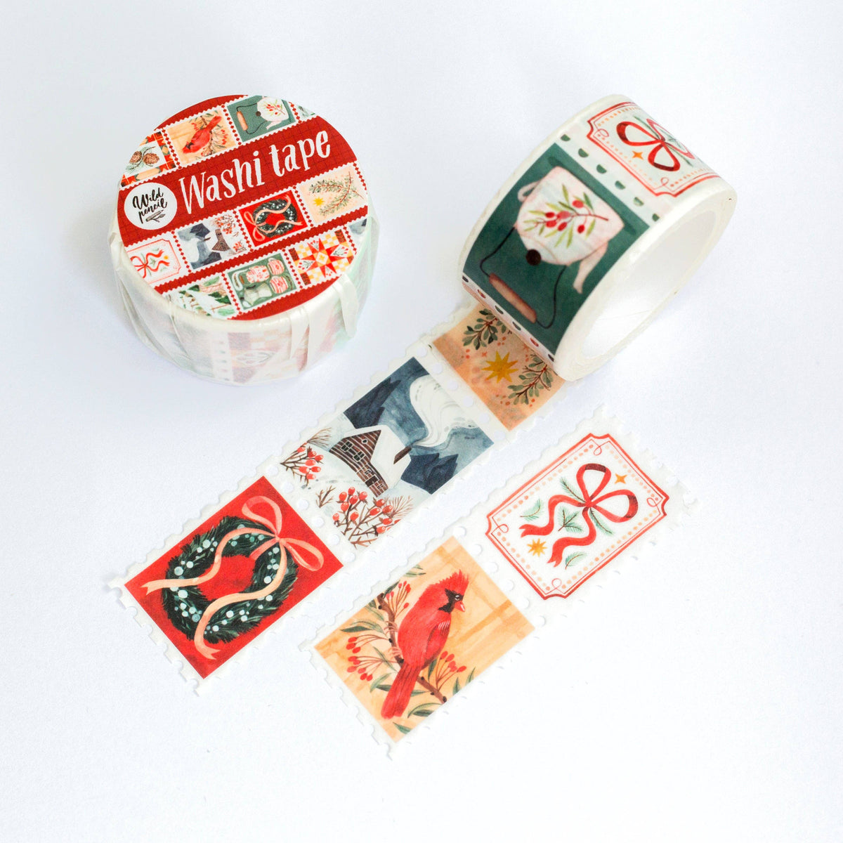 Christmas Stamps Washi Tape