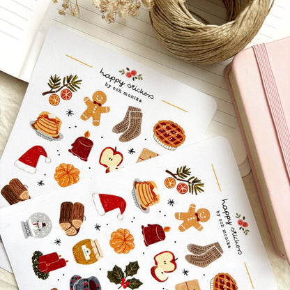 Warm Wishes - Sticker Sheet