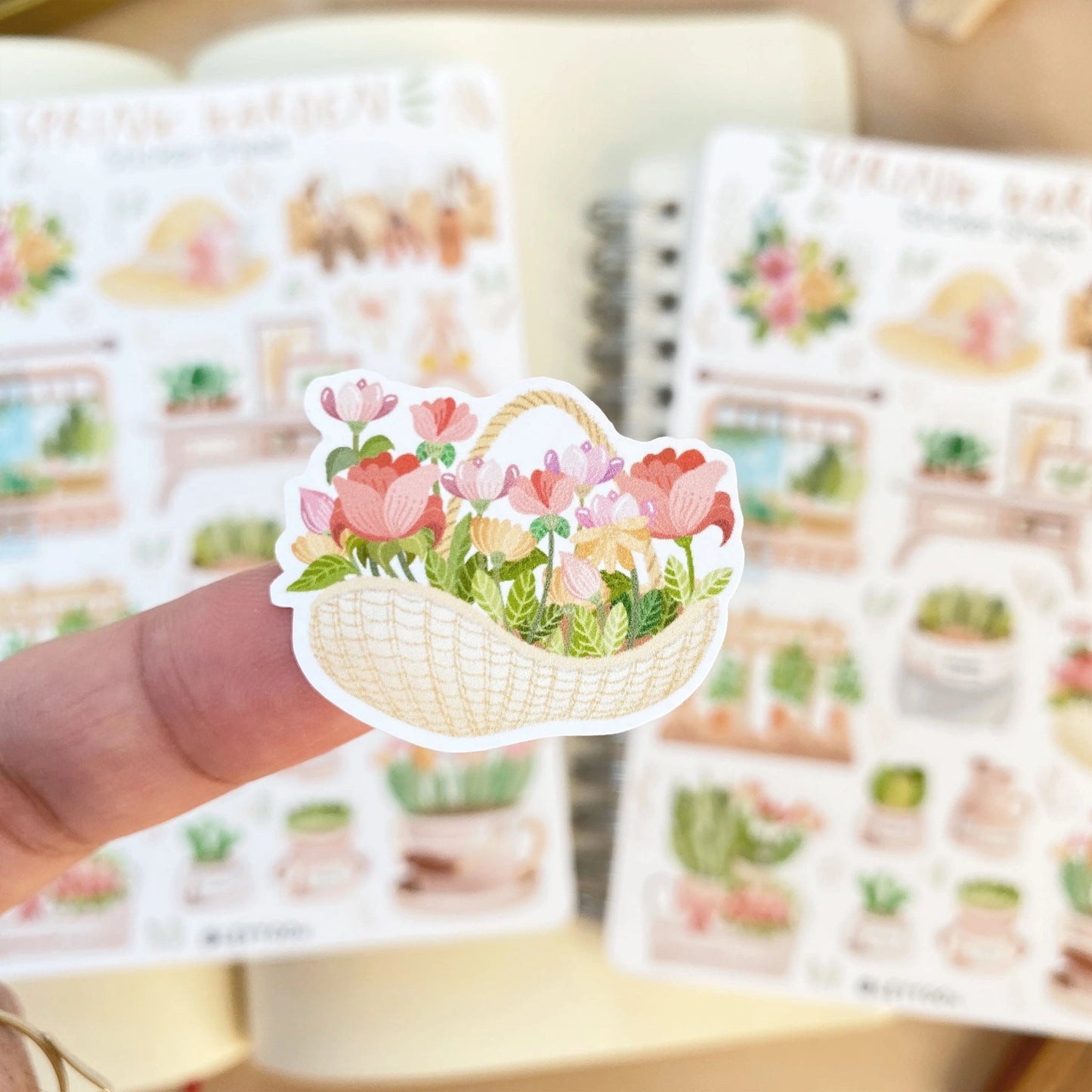 Sticker Sheet - Spring Garden