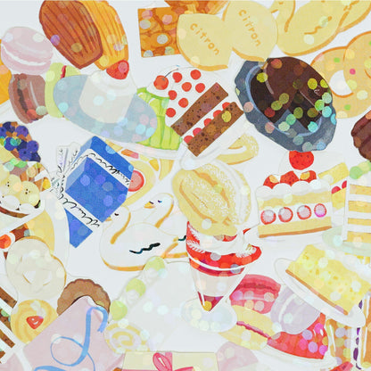 Flake Sticker box - Sweet Pastries