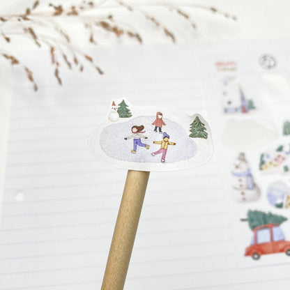 Sticker Sheet - Winter Village