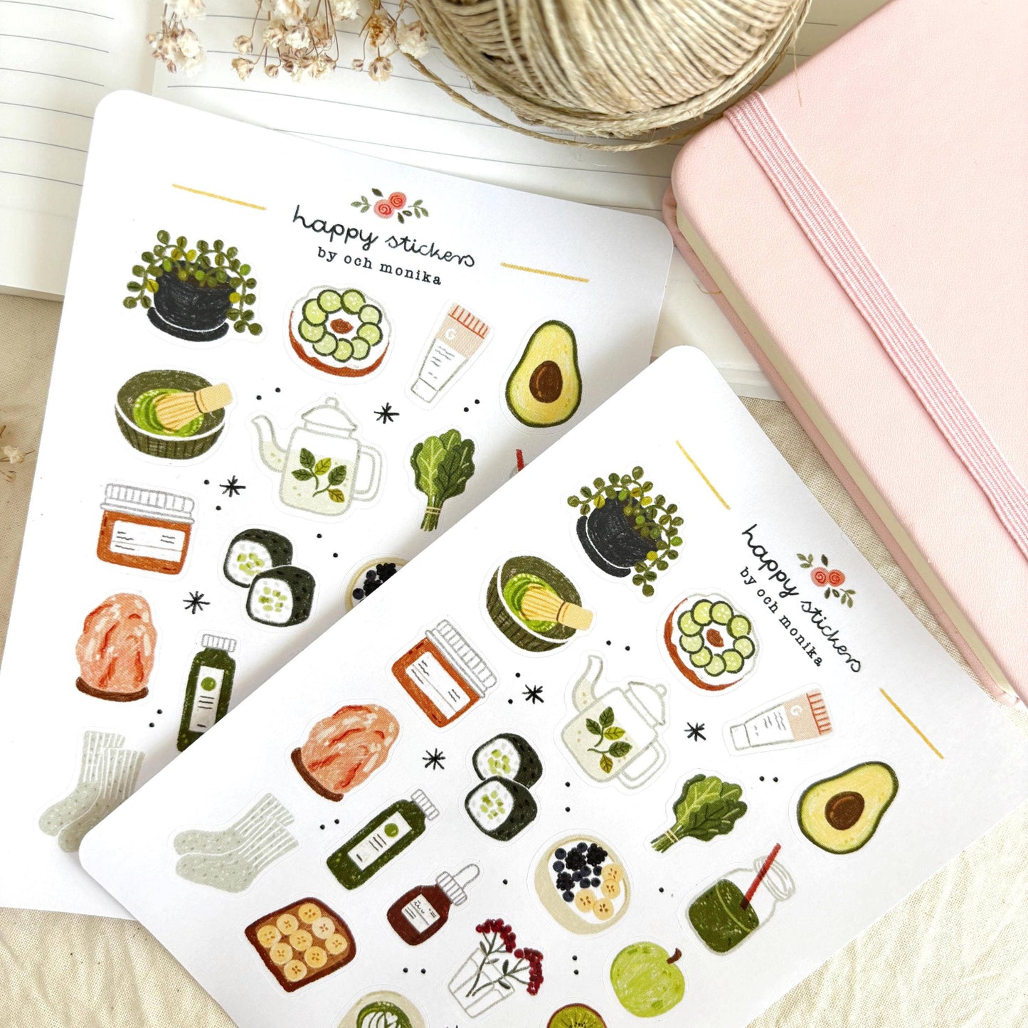 Fresh Green - Sticker Sheet