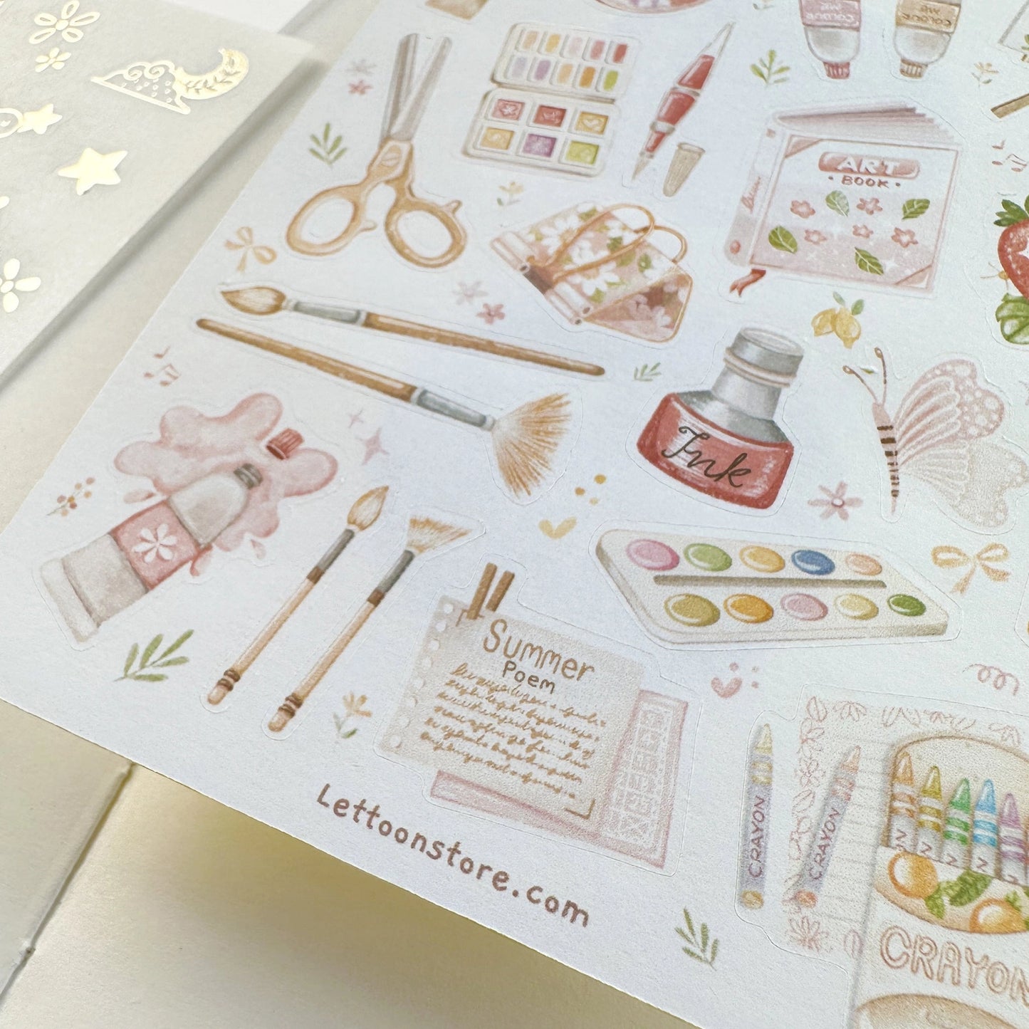 Sticker Sheet - the Art of Summer