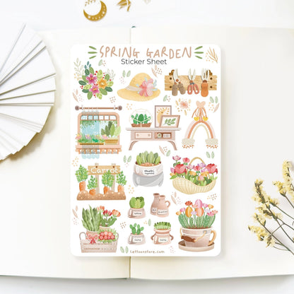 Sticker Sheet - Spring Garden