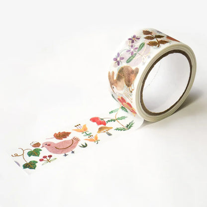 Foil stamped washi tape Aiko Fukawa Kusamura