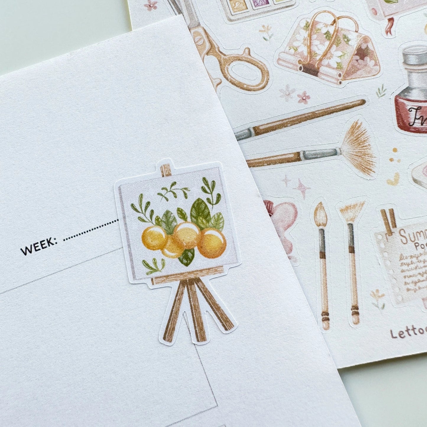 Sticker Sheet - the Art of Summer