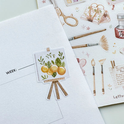 Sticker Sheet - the Art of Summer