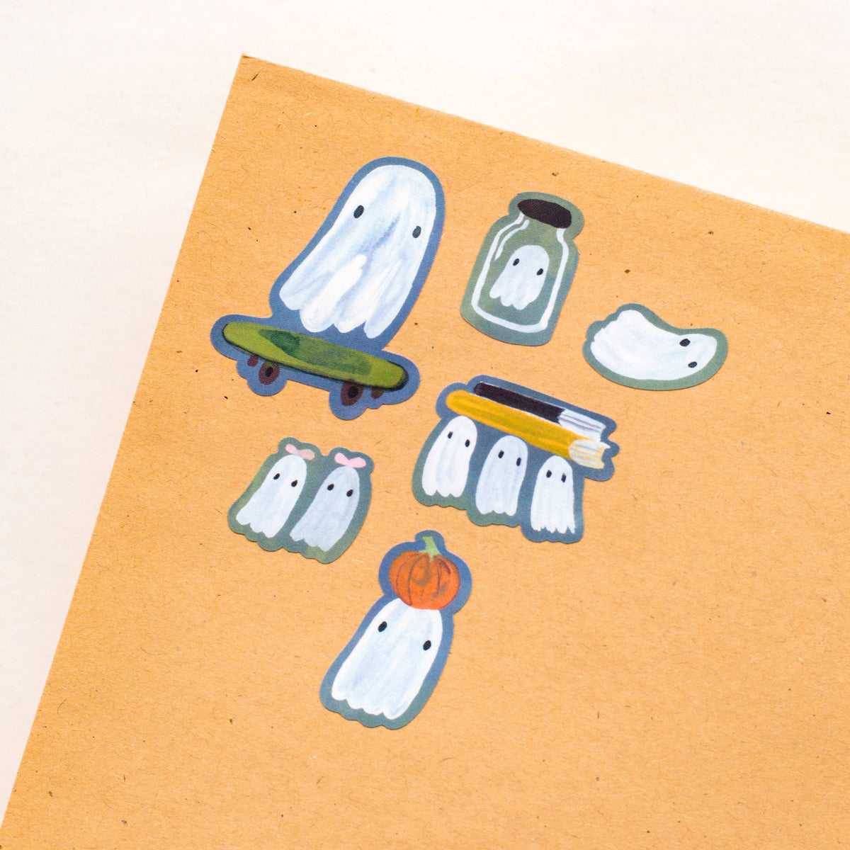 Ghosts Vinyl sticker sheet