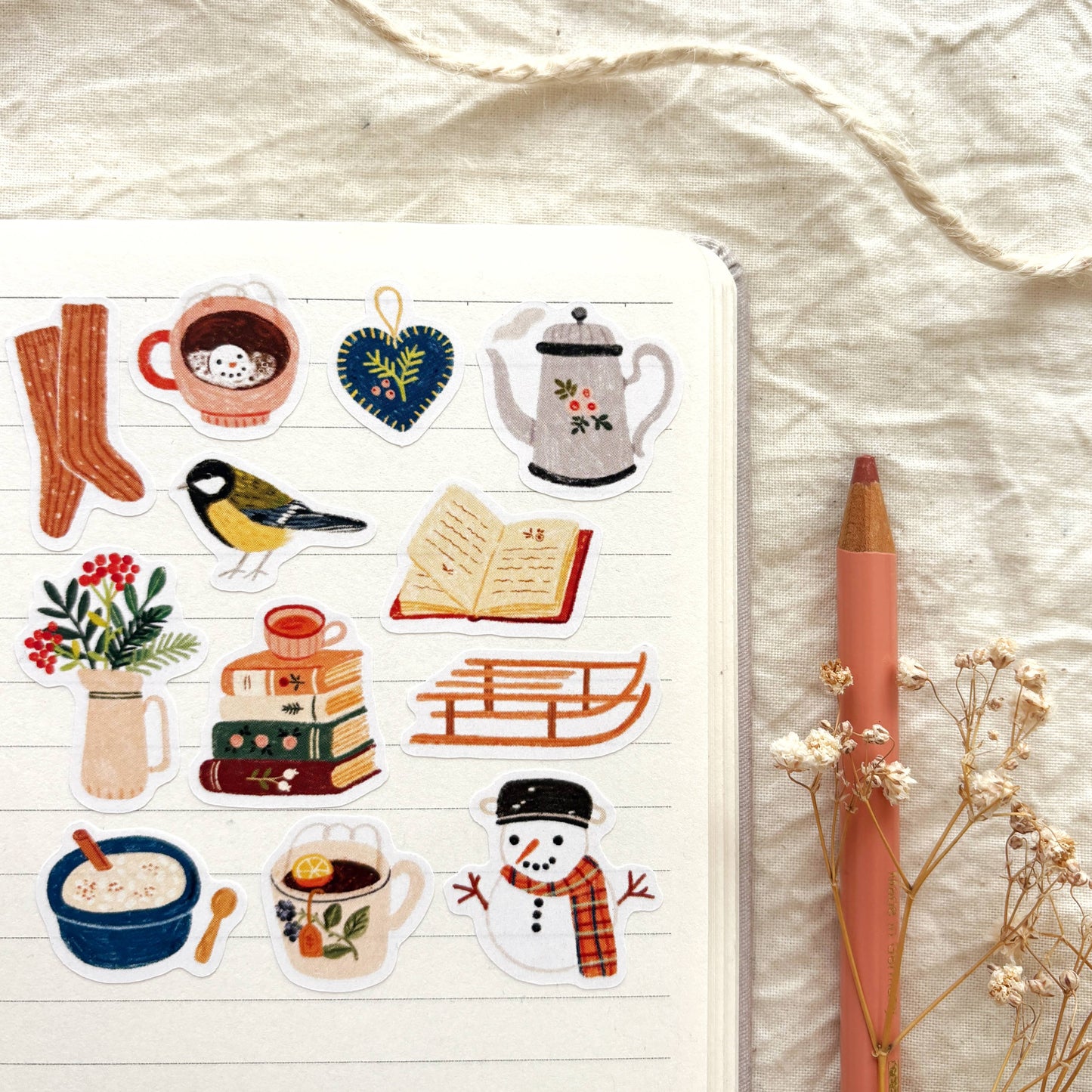 Winter Morning - Sticker Sheet