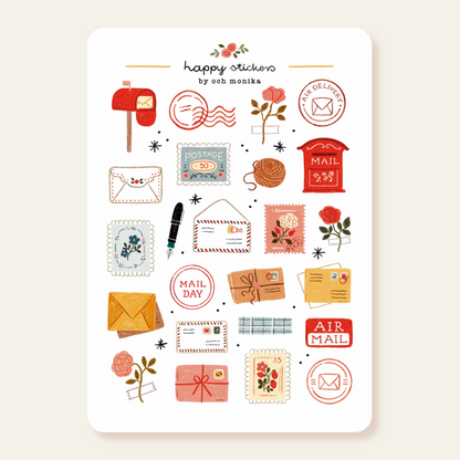 Snail Mail - Sticker Sheet