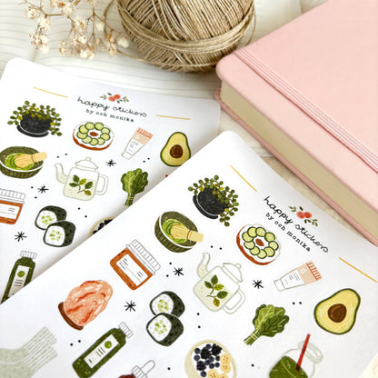 Fresh Green - Sticker Sheet