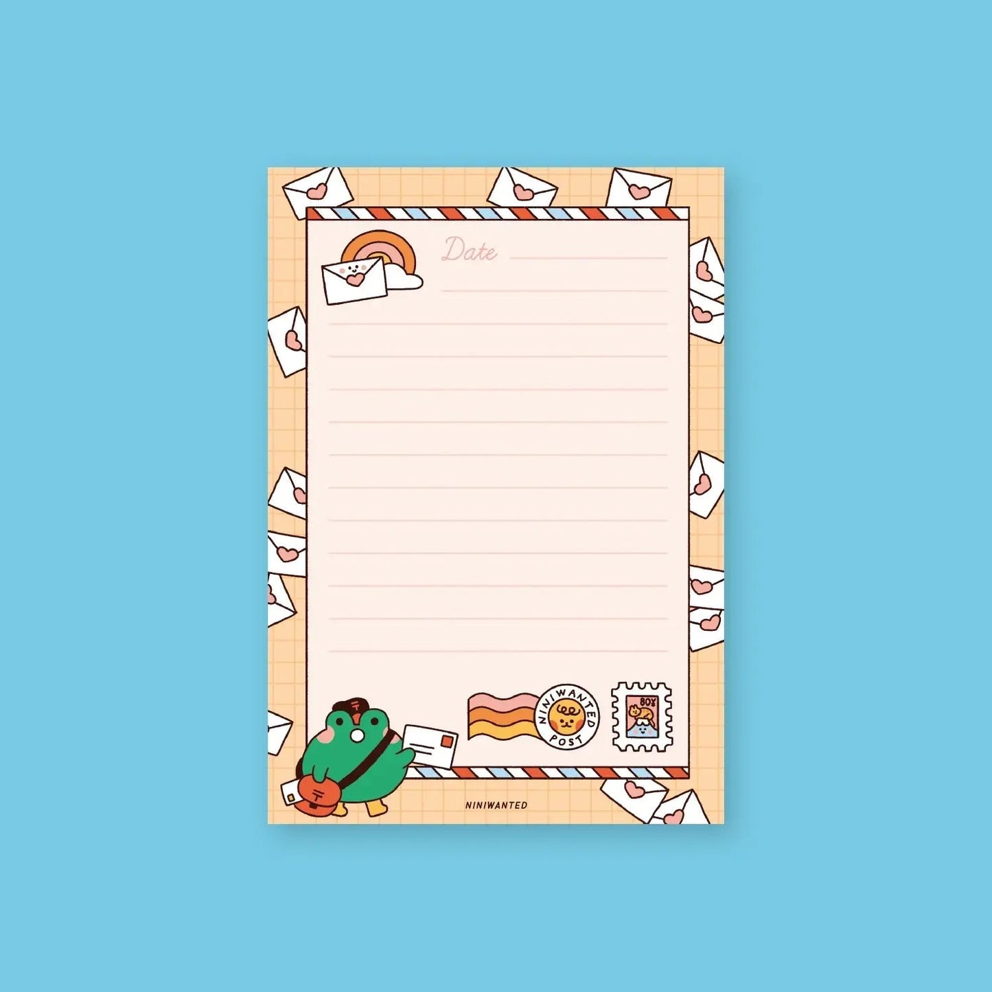 Frog postman Notepad