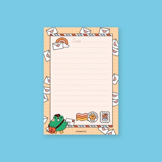 Frog postman Notepad
