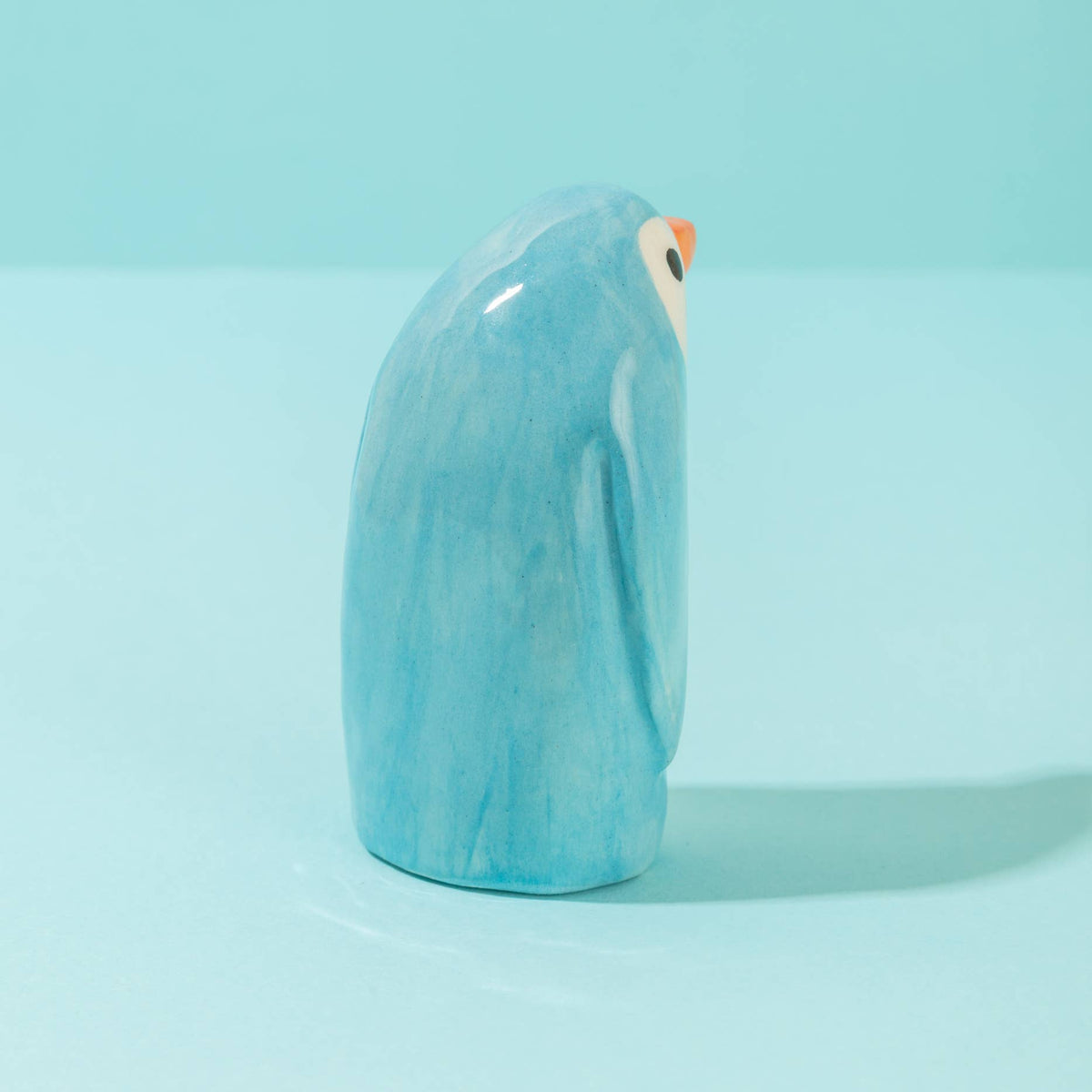 Mama Penguin Blue / Ceramic Piece