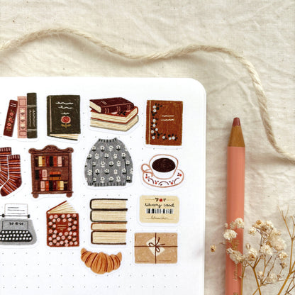 Bookish Corner - Sticker Sheet