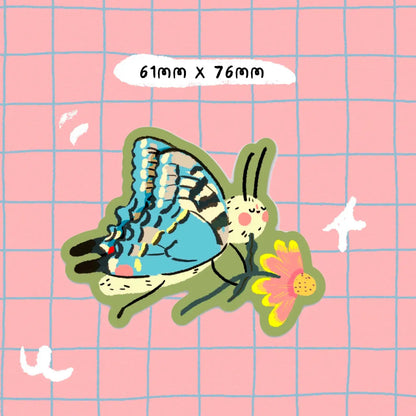 Butterfly vinyl Sticker