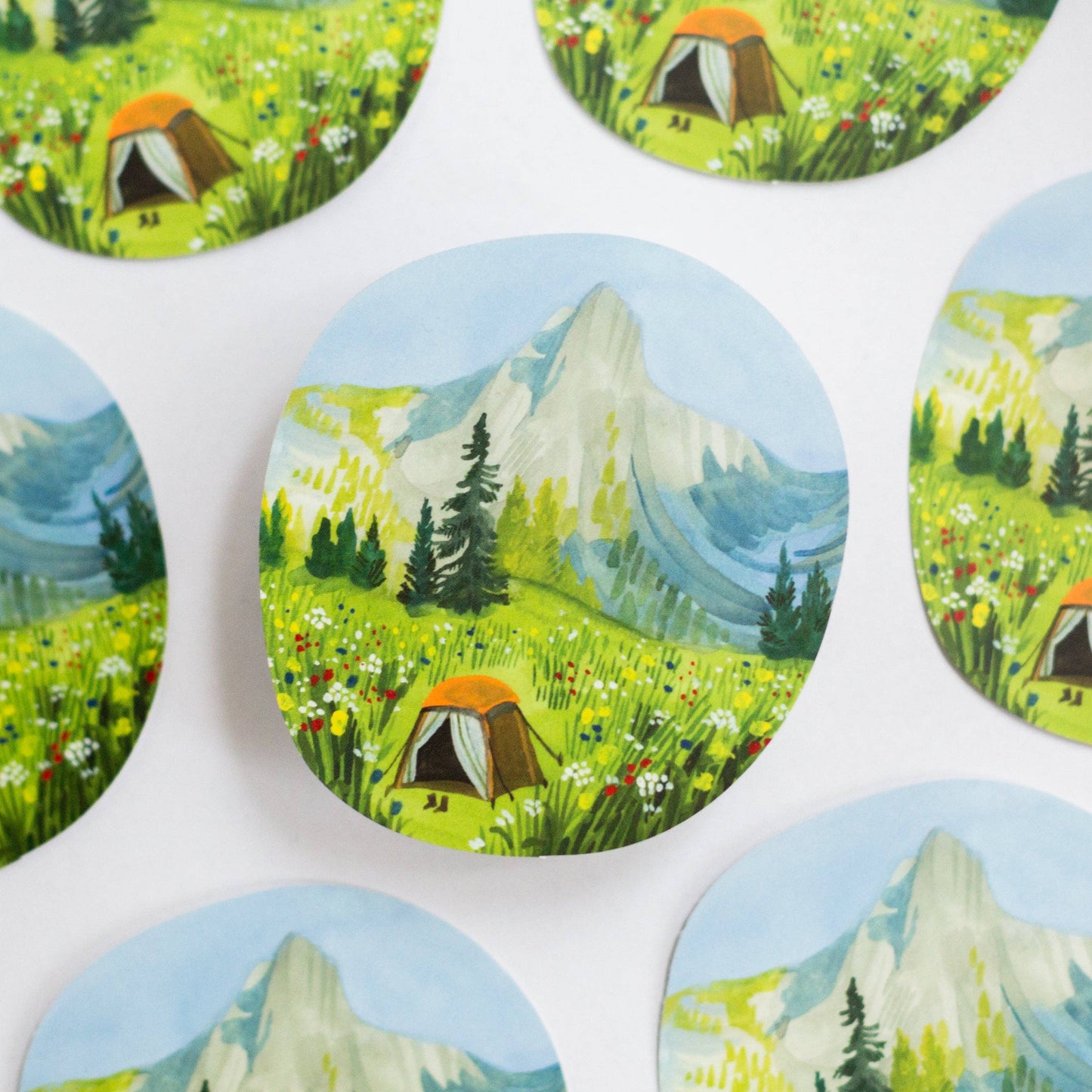 Rest Vinyl Sticker