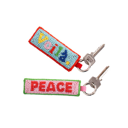 Peace Keychain