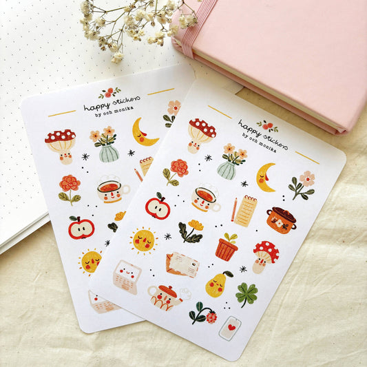 Cottagecore II - Sticker Sheet