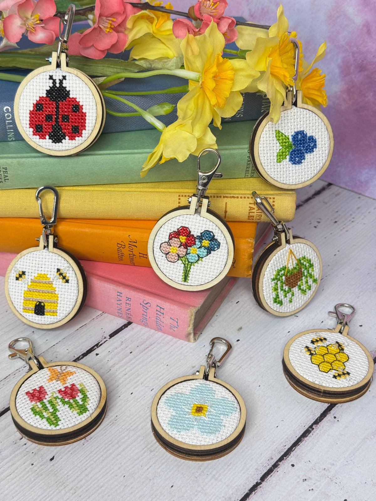 Rooting for You! Mini Matchbox Cross Stitch Kit
