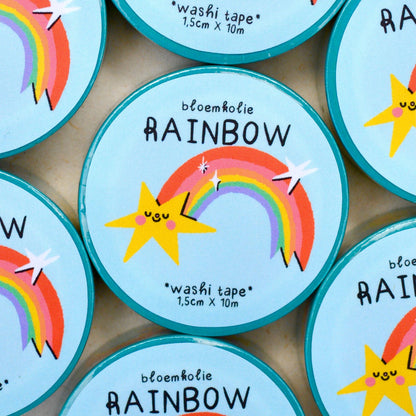 Rainbow washi tape