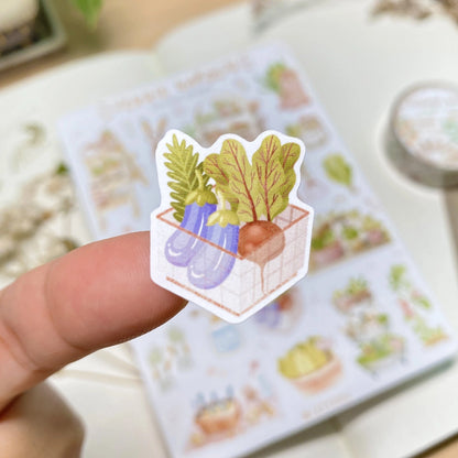 Sticker Sheet - Veggie Garden