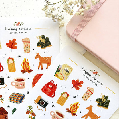Hiking - Sticker Sheet