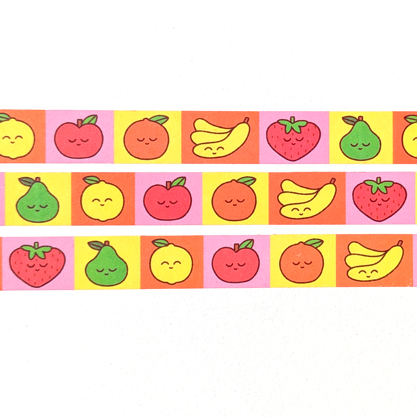 Fruit friends washi tape
