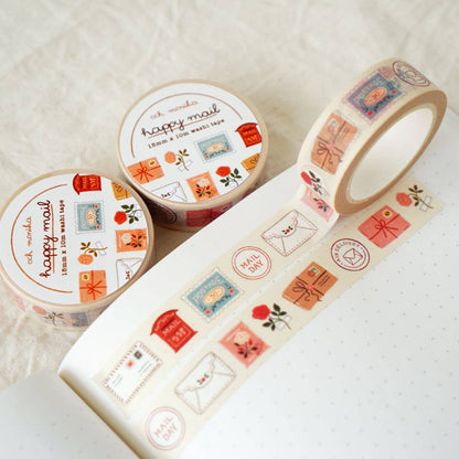 Happy Mail - Decorative Washi Tape