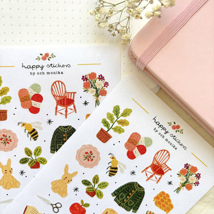 Sweet Afternoon - Sticker Sheet