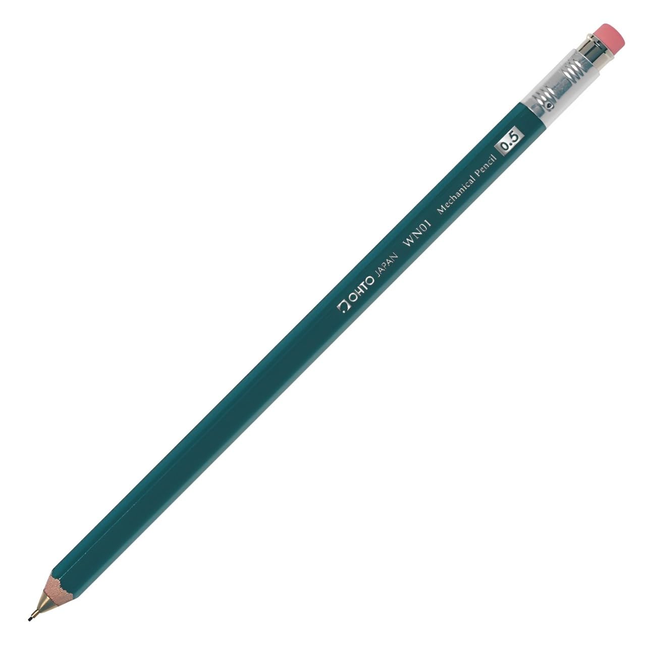 Ohto Wooden Mechanical Pencil 0.5mm - Green