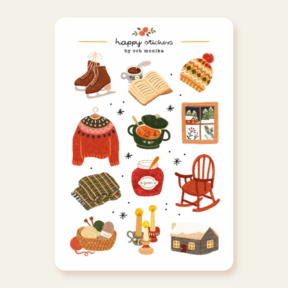 Slow Winter - Sticker Sheet