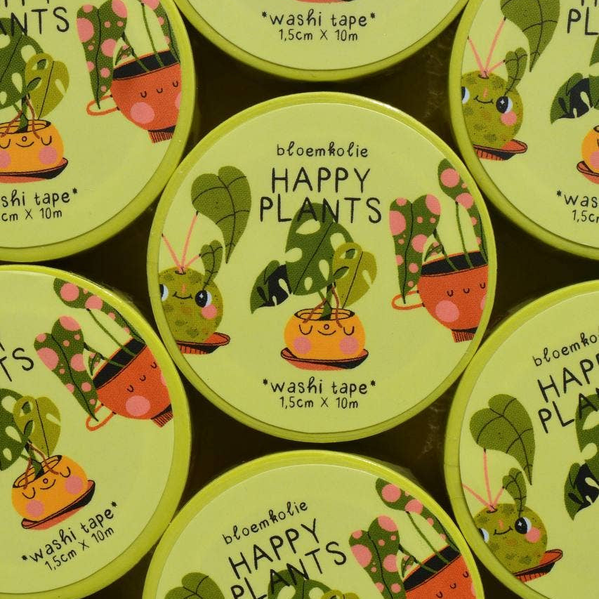 Happy Plants Washi Tape