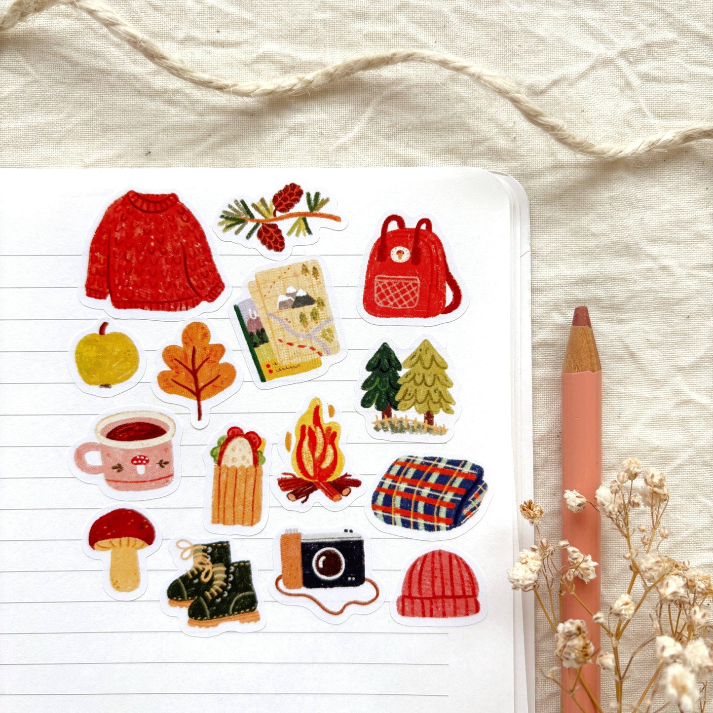 Hiking - Sticker Sheet