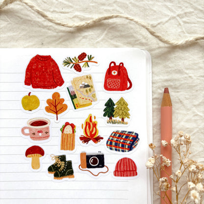 Hiking - Sticker Sheet