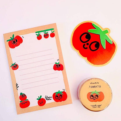 Tomato vinyl sticker