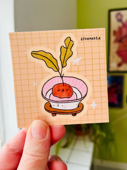 Plant bulb nap Vinyl Sticker