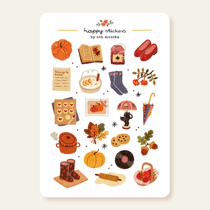 Hello Autumn - Sticker Sheet