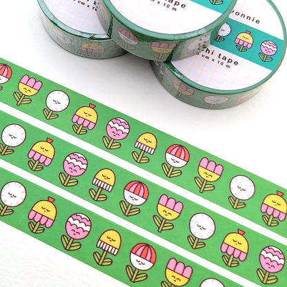 Flower friends washi tape