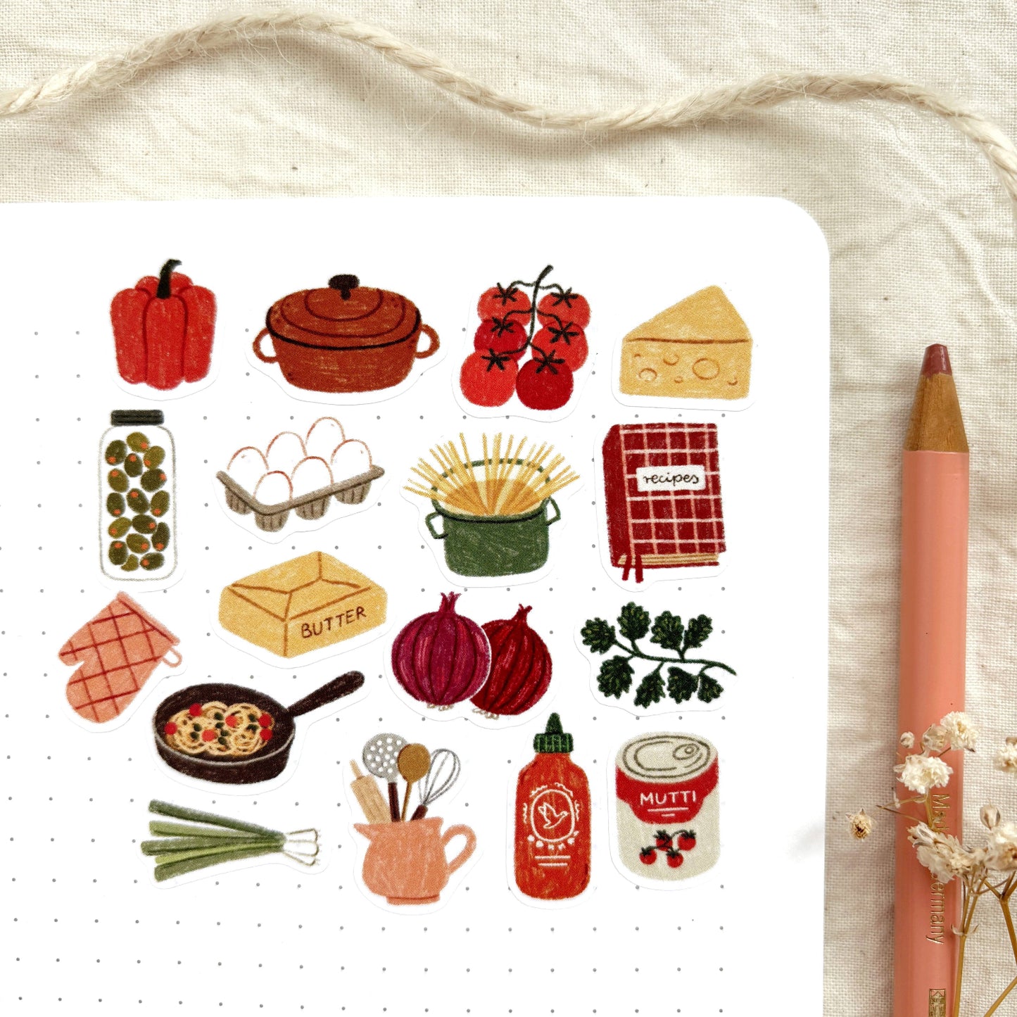 Home Cooking - Sticker Sheet
