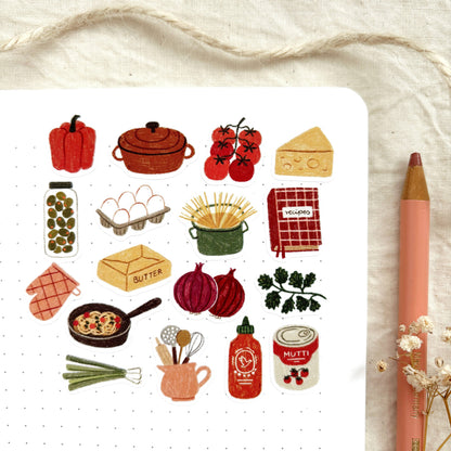 Home Cooking - Sticker Sheet