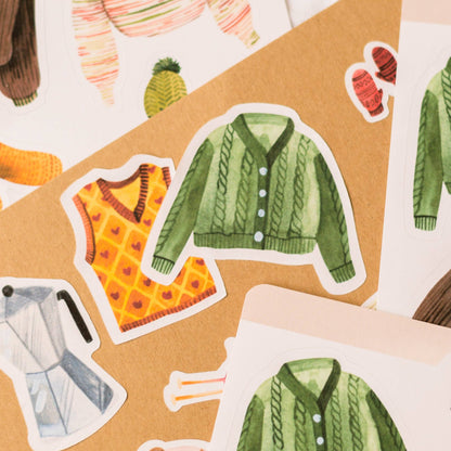 Knitwear Sticker Sheet
