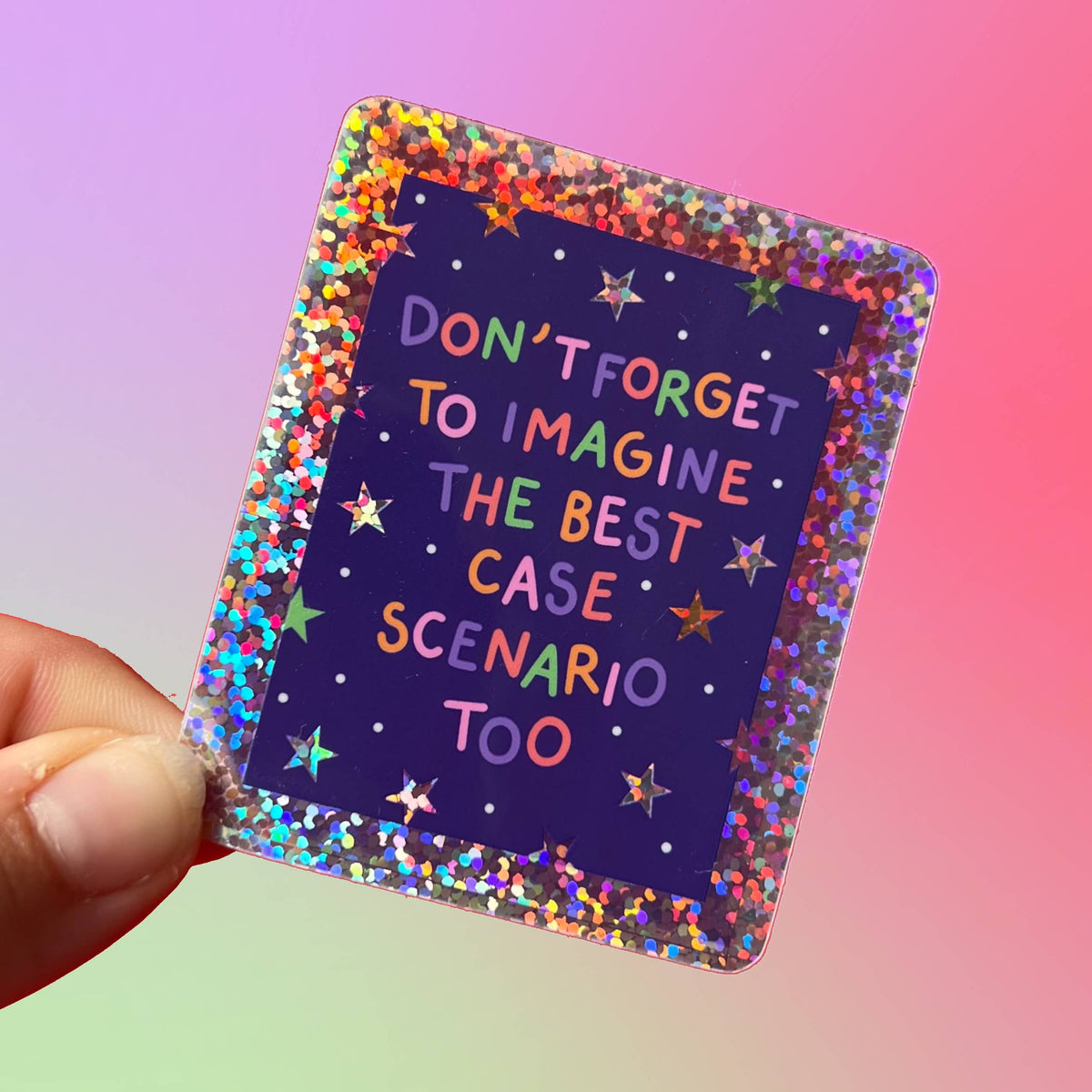 Best case scenario Sticker