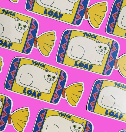 Cat Loaf Sticker