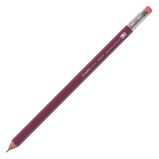 Ohto Wooden Mechanical Pencil 0.5mm - Wine