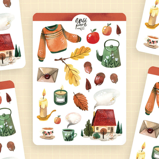 Sweather Weather Sticker Sheet