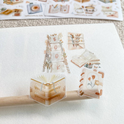 Sticker Sheet - Cozy Reading Time