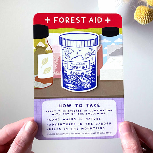 Forest Aid Sticker Card